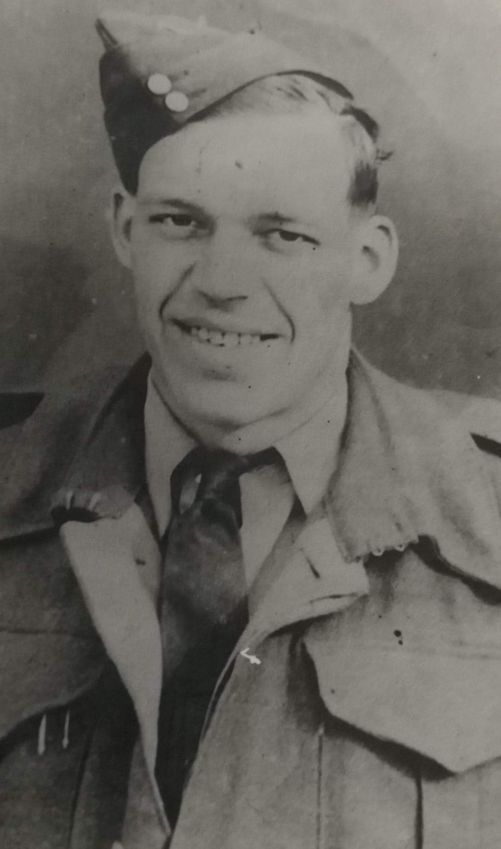 William Burgess in his Royal Air Force uniform