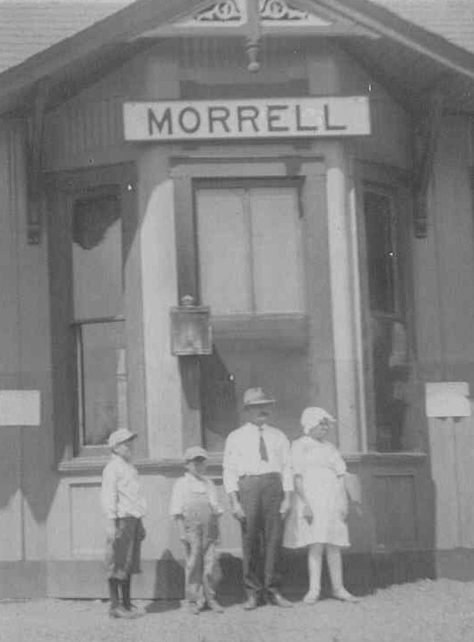 Robert Lincoln Stiers, Depot Agent at Morrell, Arkansas Depot
