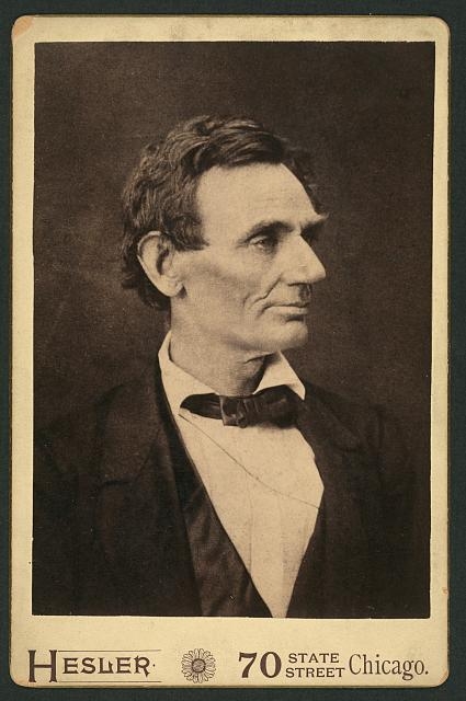 [Abraham Lincoln, presidential candidate, half-length...