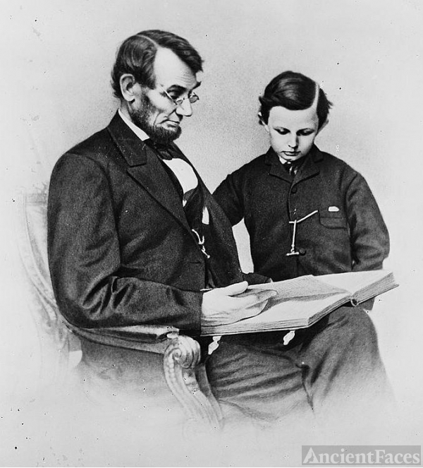 Abraham Lincoln & Tad Lincoln
