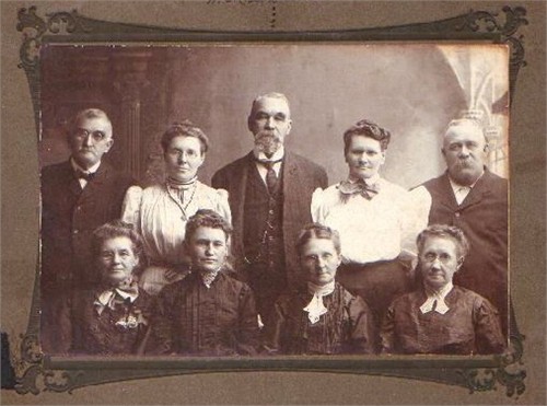 Bedford, Taylor Co., Iowa Evans Brothers and Sisters