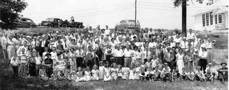 1940,s Pickett Reunion