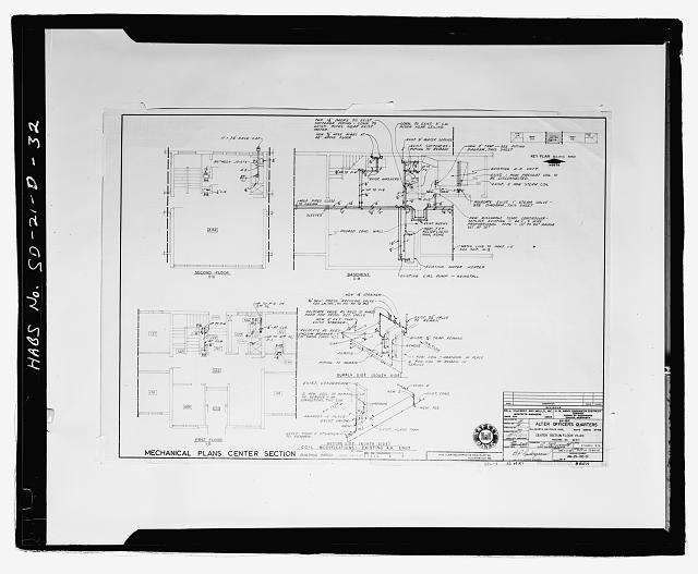 32. Floor plan center section #16 of 21. - Ellsworth Air...
