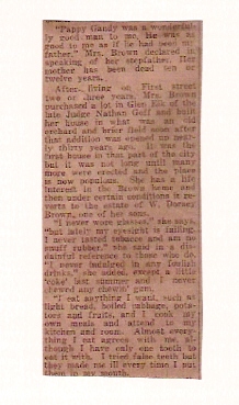News Interview of Sarah Elizabeth (Carroll) Brown (1841-1931), Part 14