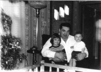 Dad with Barbara and Robert