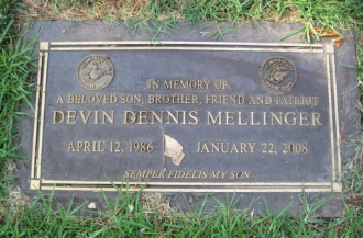 A photo of Devin Dennis Mellinger