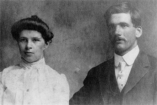 Mary Alice Perdue and John William George Wells