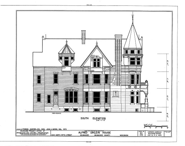 HABS WIS,40-MILWA,16- (sheet 6 of 11) - Alfred Uihlein...