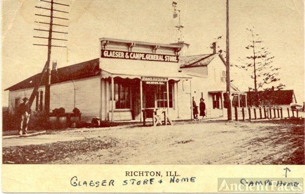 Glaeser & Campe Store, Illinois 1909