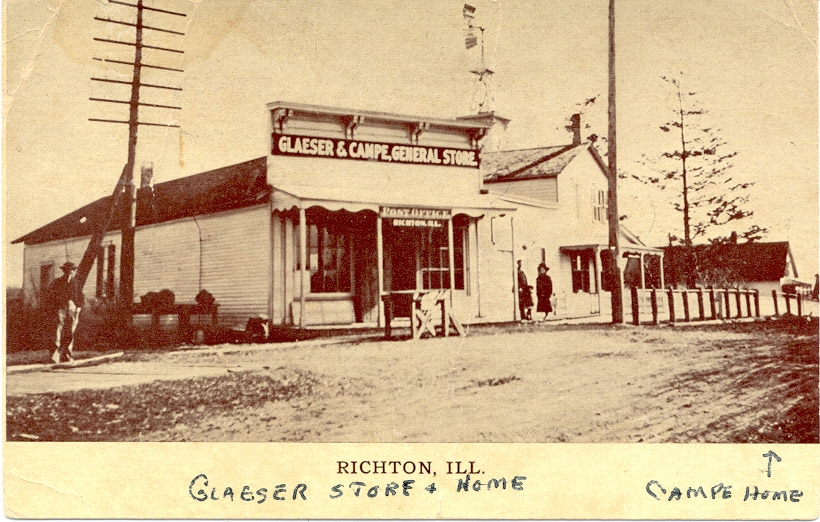 Glaeser & Campe Store, Illinois 1909