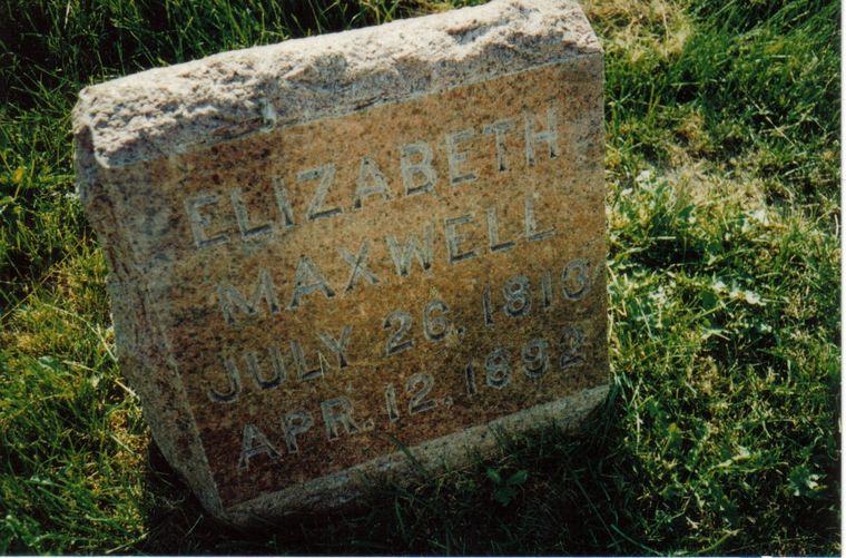 My gg Grandmother, Elizabeth Sensintaffer Maxwell