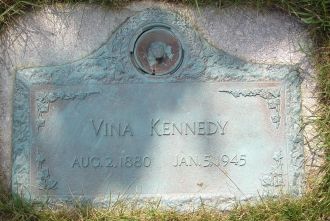 Vina Nelson Kennedy gravesite