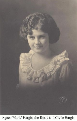 Agnes 'Marie' Hargis