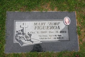 Mary Z Figueroa gravesite