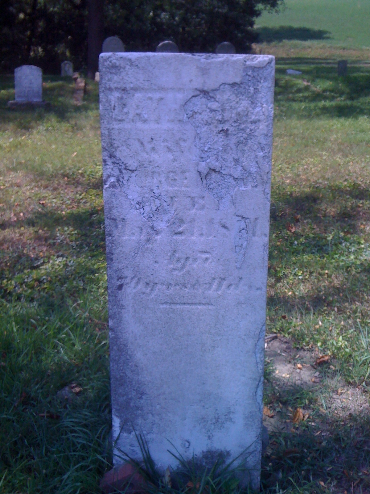 Catherine DeBolt Mason headstone