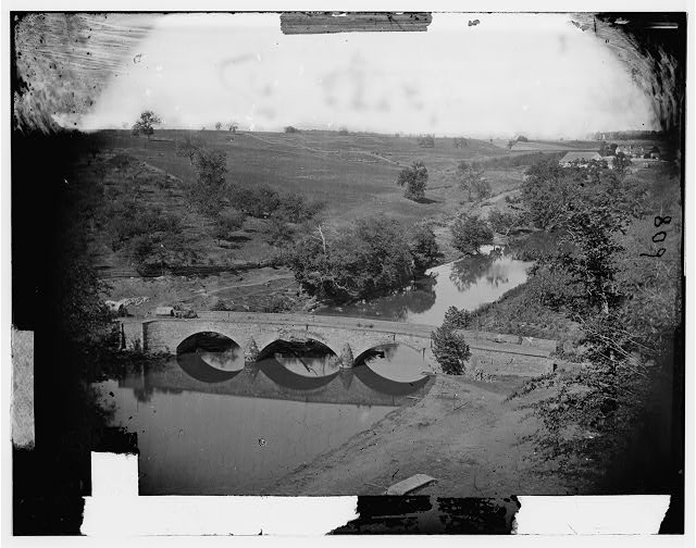 [Antietam, Md. Another view of Antietam bridge]