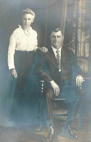 Charles Everett  Bushong and Mary Attice Lavering