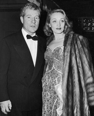 Marlene Dietrich and Jean Gabin