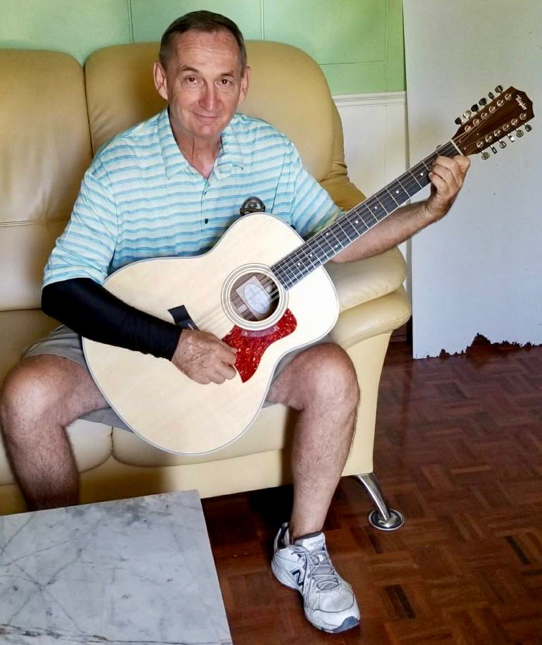 Mark at home in Pattaya, Thailand 2018