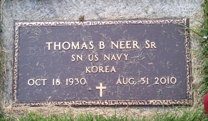 Thomas “Hooch” B  Neer Sr  Gravesite