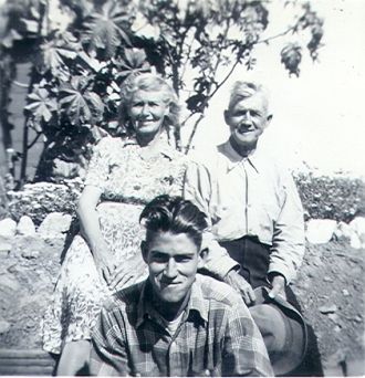Andrew Jackson & Margaret Ann & Grandson Alvin Mitchell