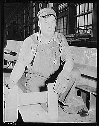 Shipbuilding (Norfolk Navy Yard) This man is a structural...