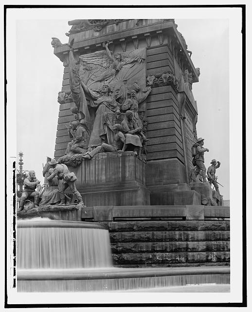 West Face, Soldiers' and Sailors' Monument, Indianapolis,...