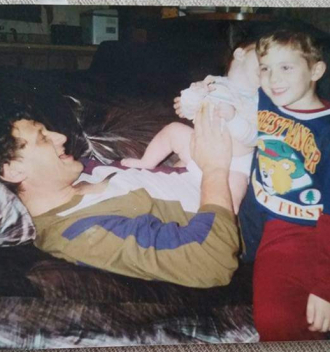 Howard with Grandkids