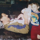 Howard with Grandkids