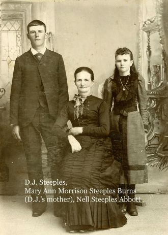 Dj, Mary Ann, and Nell Steeples