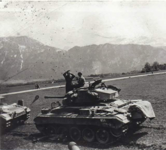 Norace Paul Benoit 1923-2008, WWII, Tank Commander, Germany