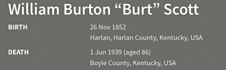 William Burton “Burt” Scott