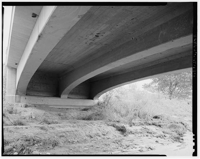 6. UNDERSIDE OF BRIDGE, LOOKING EAST-SOUTHEAST - Gould...