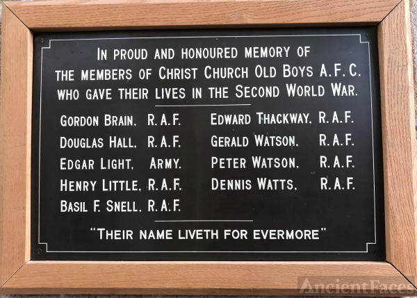 Memorial Plaque