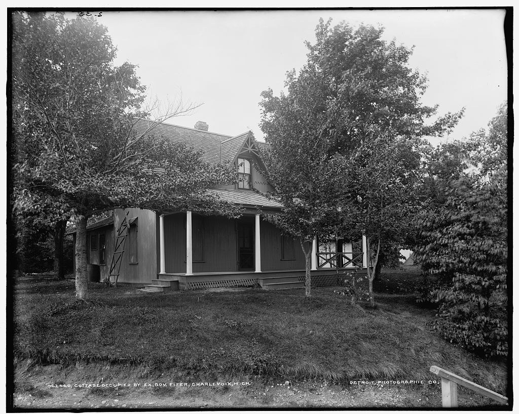 Cottage occupied by Ex-Gov. Fifer, Charlevoix, Mich.