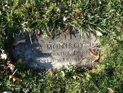 Clair Montroy Jr. Gravesite