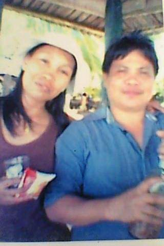 Dionisio Maglinao with his wife Lorena Pines Maglinao
