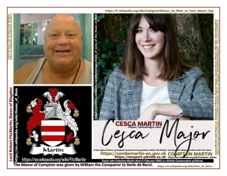 Ian  Oliver  Martin, and cousin Cesca Martin,  published as "Cesca Major"