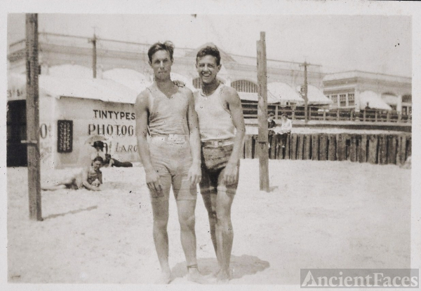 Howard Van Buskirk & friend, New Jersey