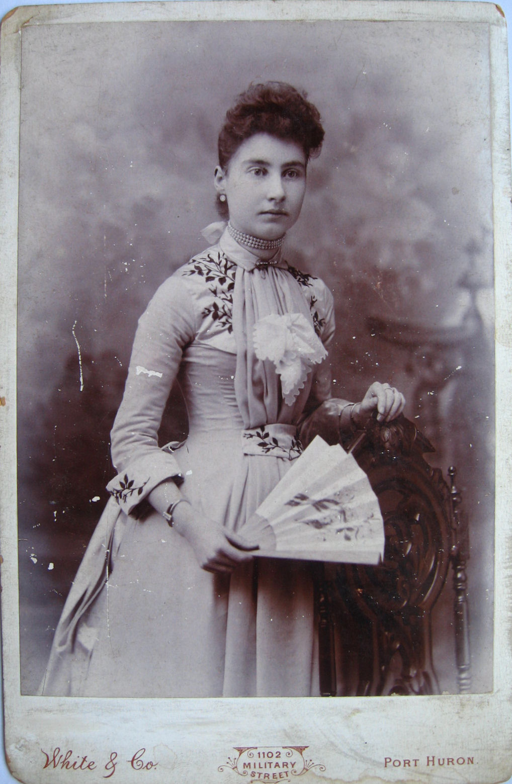 Ida E. A. Hebner, daughter of Daniel Hebner and Catherine McQueen