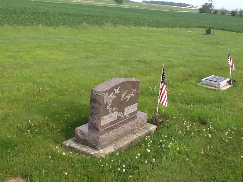 Wilbur & Margaret Wright grave
