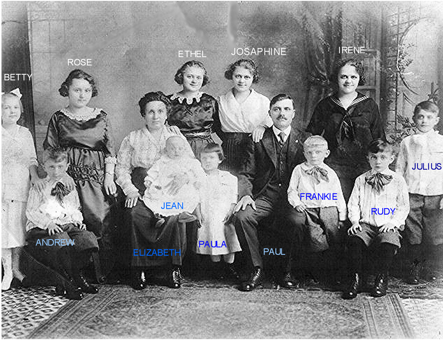 Paul Zeitner Family Portrait