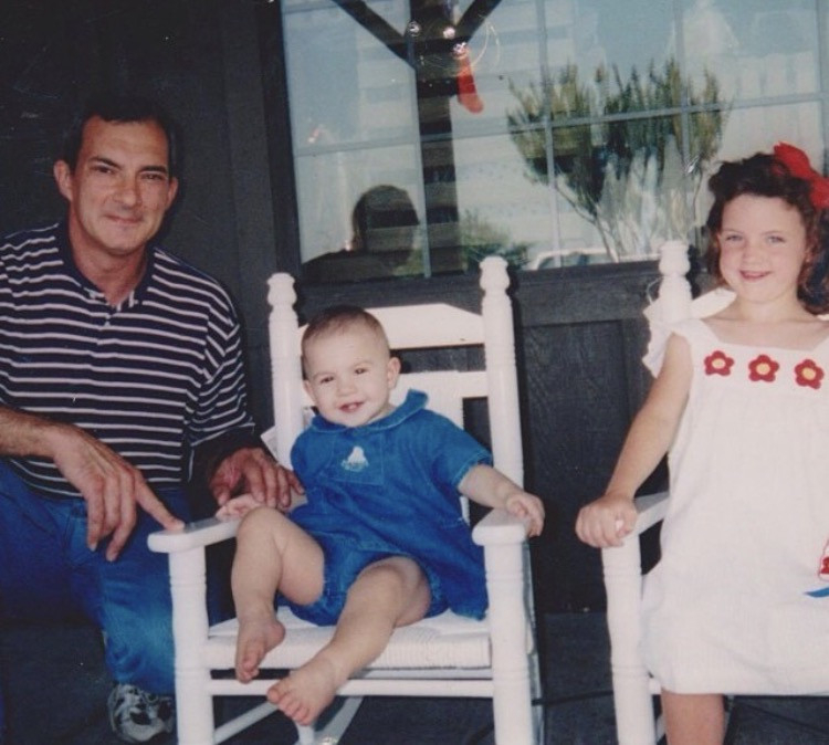Andy and 2 of his children 