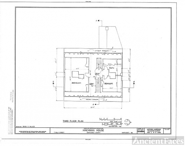 HABS MASS,10-NANT,97- (sheet 5 of 15) - Hinchman House, 7...