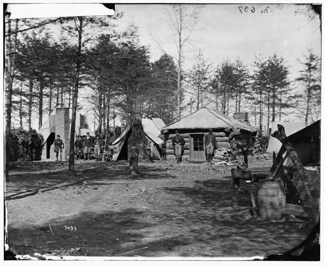 [Brandy Station, Va. Headquarters of 1st Brigade, Horse...