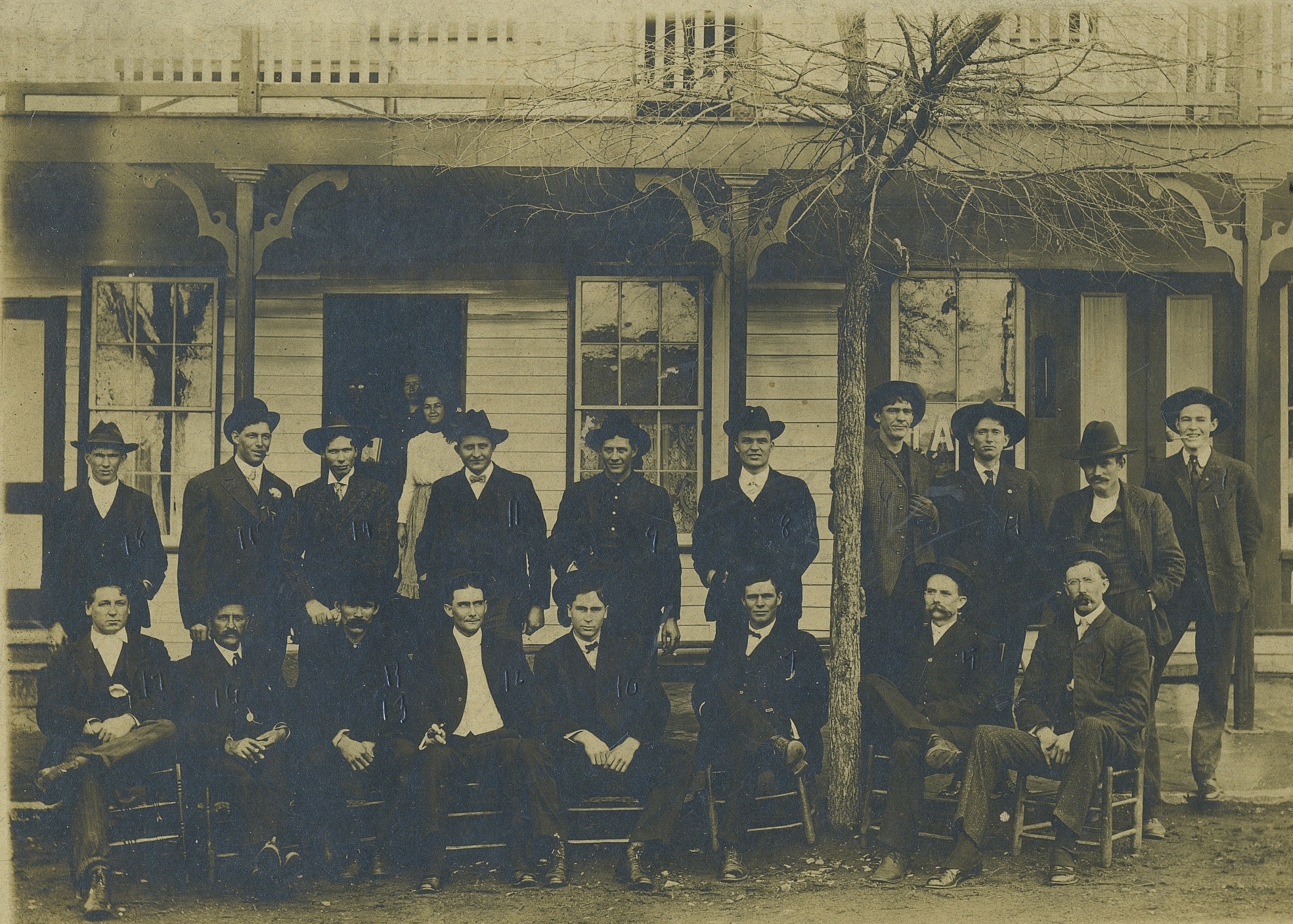 Tate House Boarders, Tennessee 1880's