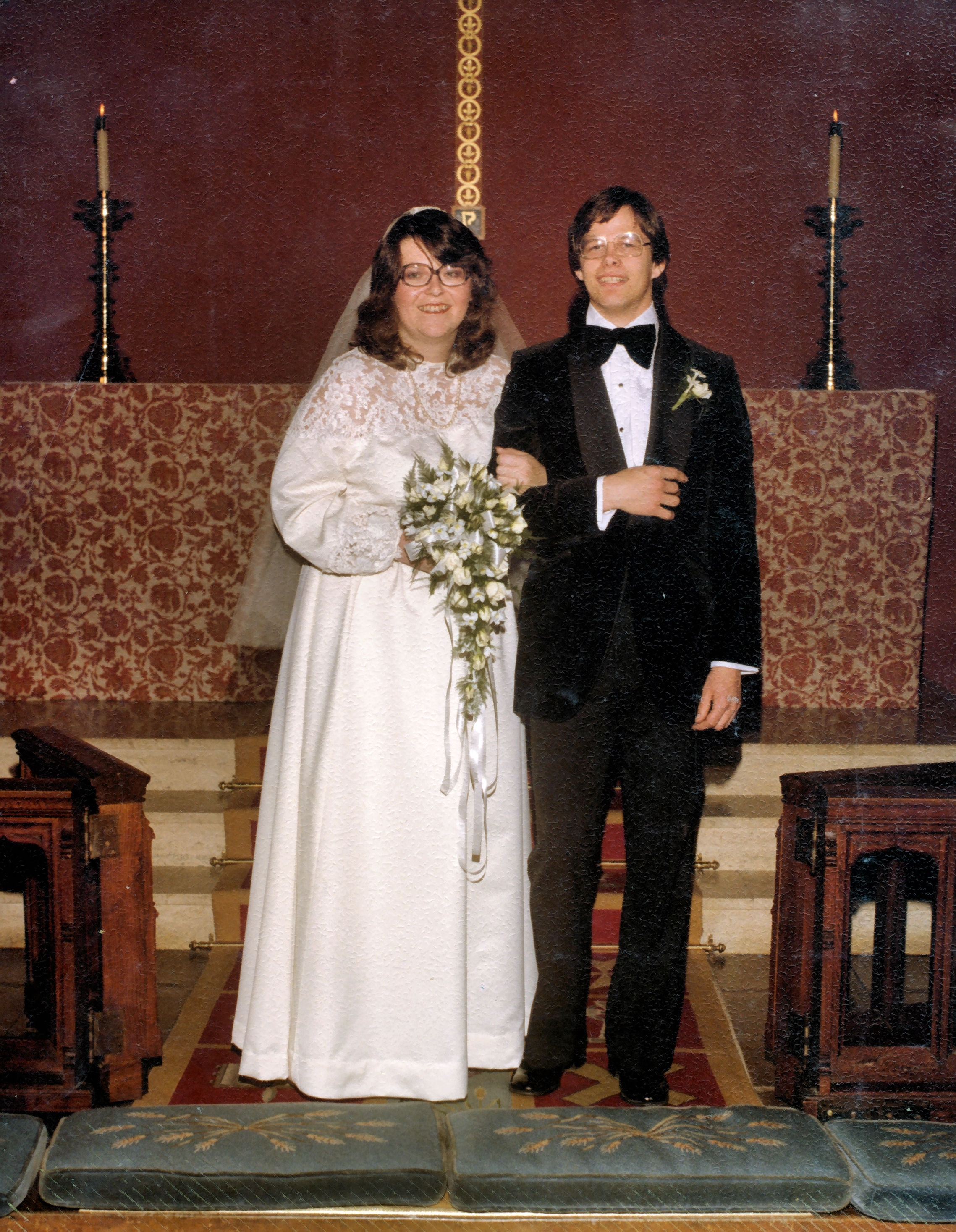Wedding of Leila Phelps and Micheal Brandt 1978