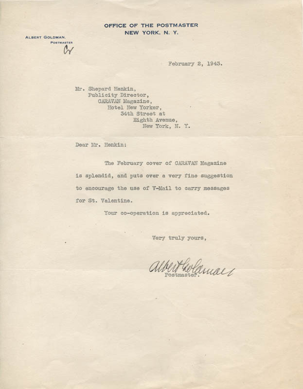 Albert's autograph is still being sold on Ebay more than 50 years later!