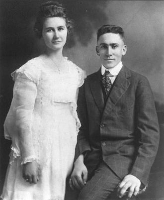 Tom and Gladys Baughman, 1918