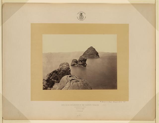 The Pyramid and Domes, Pyramid Lake, Nev. / T.H....